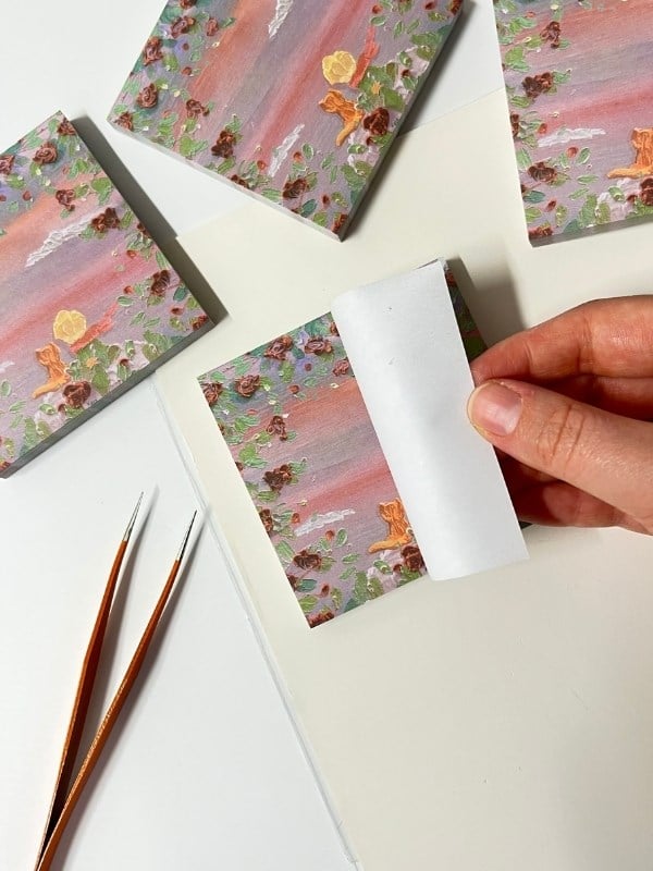 Küçük Prens Temalı Gün Batımı ve Güller Desenli Postit/Post-it/Yapışkanlı Not Kağıdı/Sticky Note