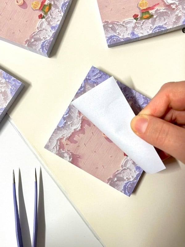 Küçük Prens Temalı Pembe ve Mor Bulut Desenli Postit/Post-it/Yapışkanlı Not Kağıdı/Sticky Note