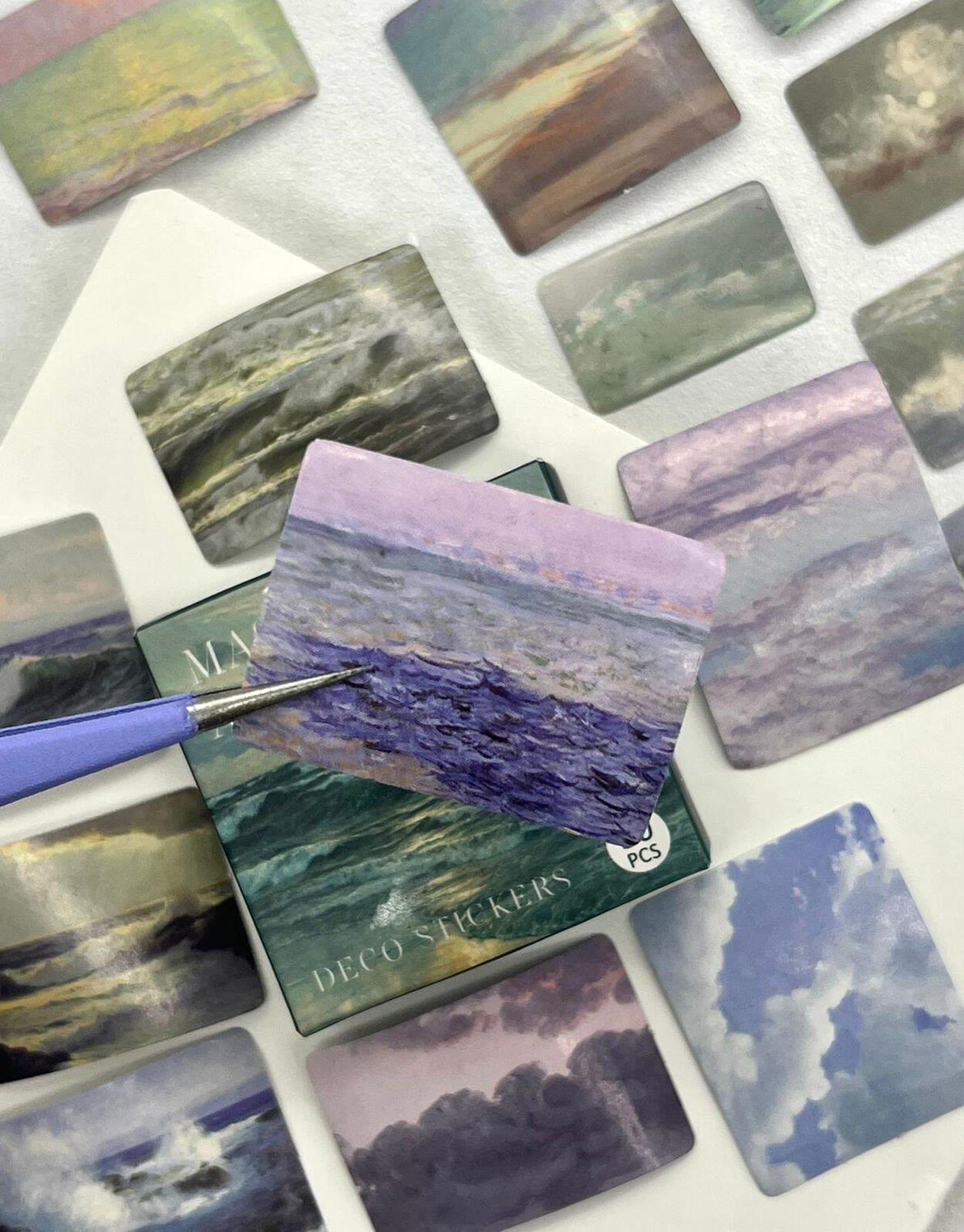 Lionel Walden Eserleri Kutu Sticker / Bullet Journal / Defter Süsleme/ Çıkartma / Scrapbook