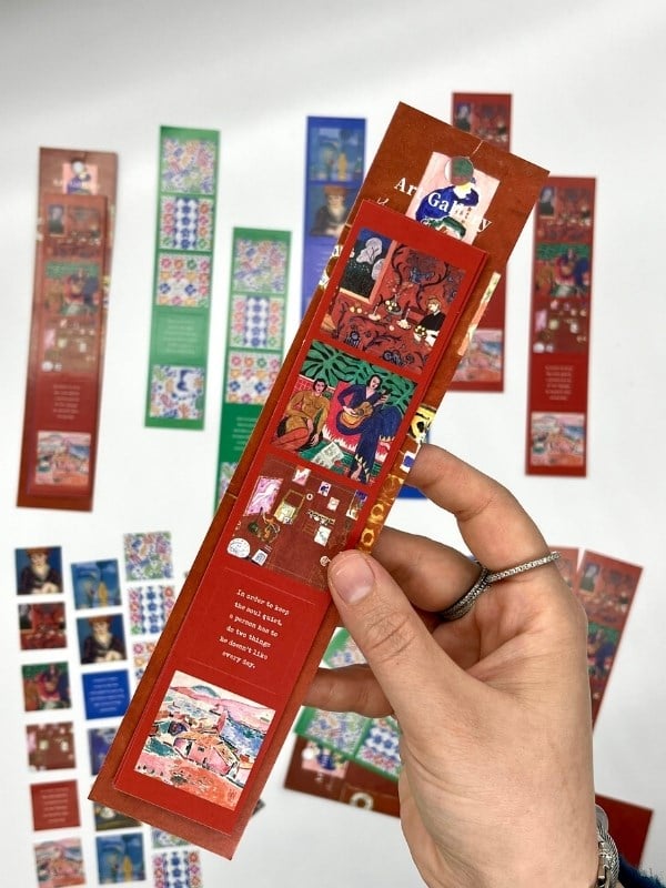 Matisse Tablo ve Mottolu 6 Yaprak 30 Adet Sticker Set/Etiket/Çıkartma/Bullet Journal