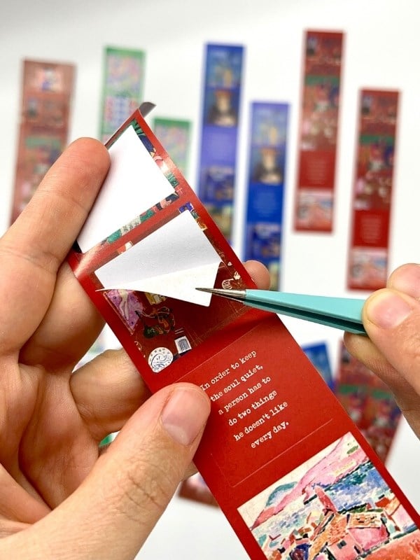 Matisse Tablo ve Mottolu 6 Yaprak 30 Adet Sticker Set/Etiket/Çıkartma/Bullet Journal