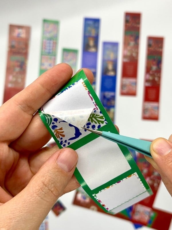 Matisse Tablo ve Mottolu 6 Yaprak 30 Adet Sticker Set/Etiket/Çıkartma/Bullet Journal