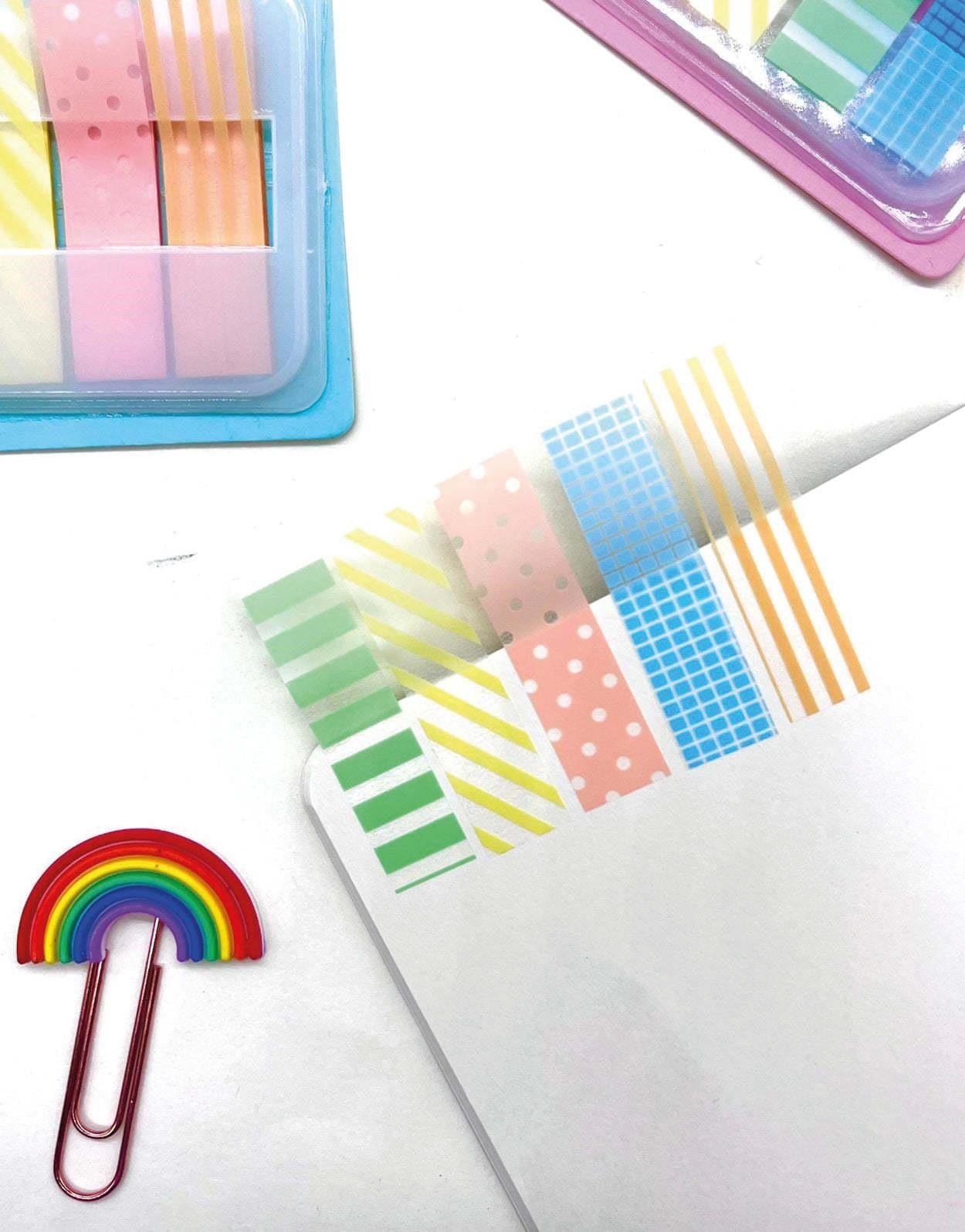 Mavi İndex Sticker