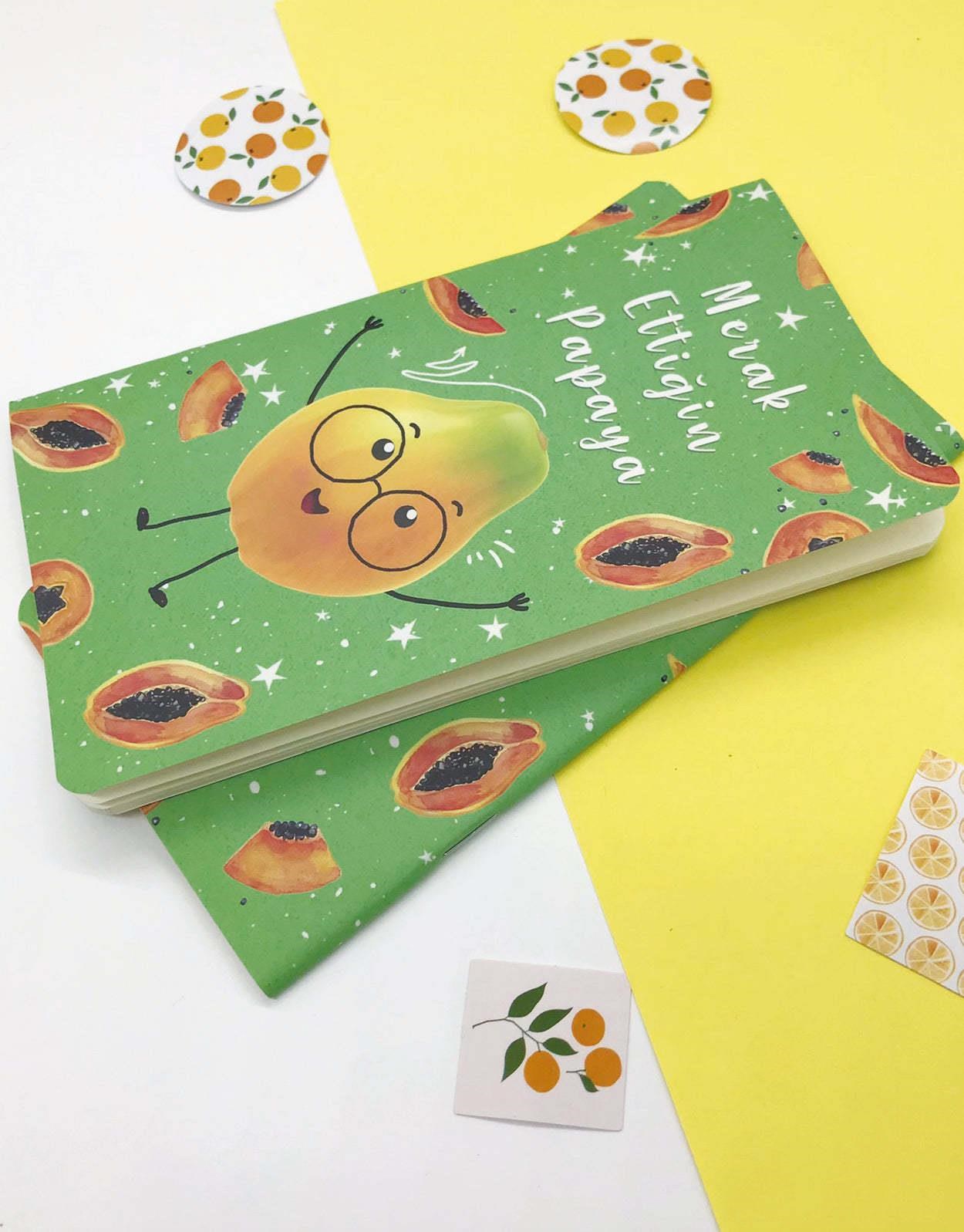 Merak Ettiğin Papaya Mini Defter