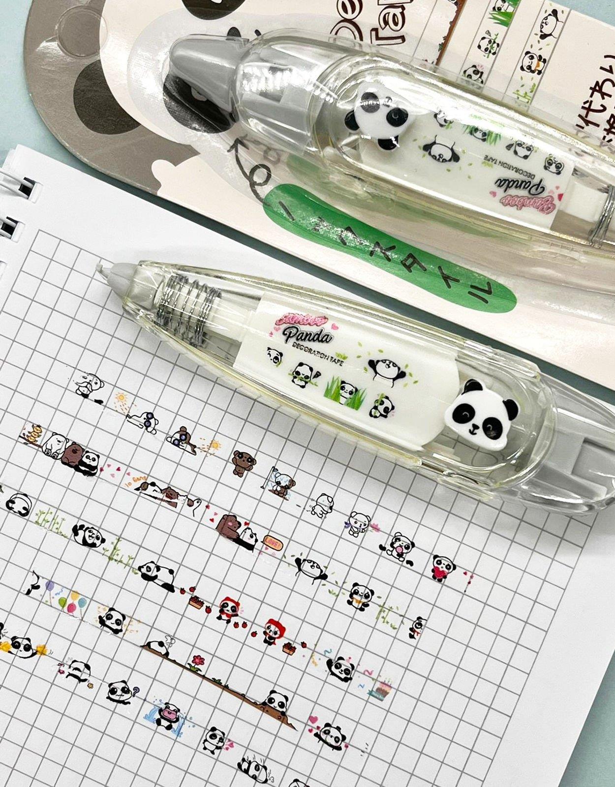Panda Desenli Süsleme Bandı Tipeks -  Tipex