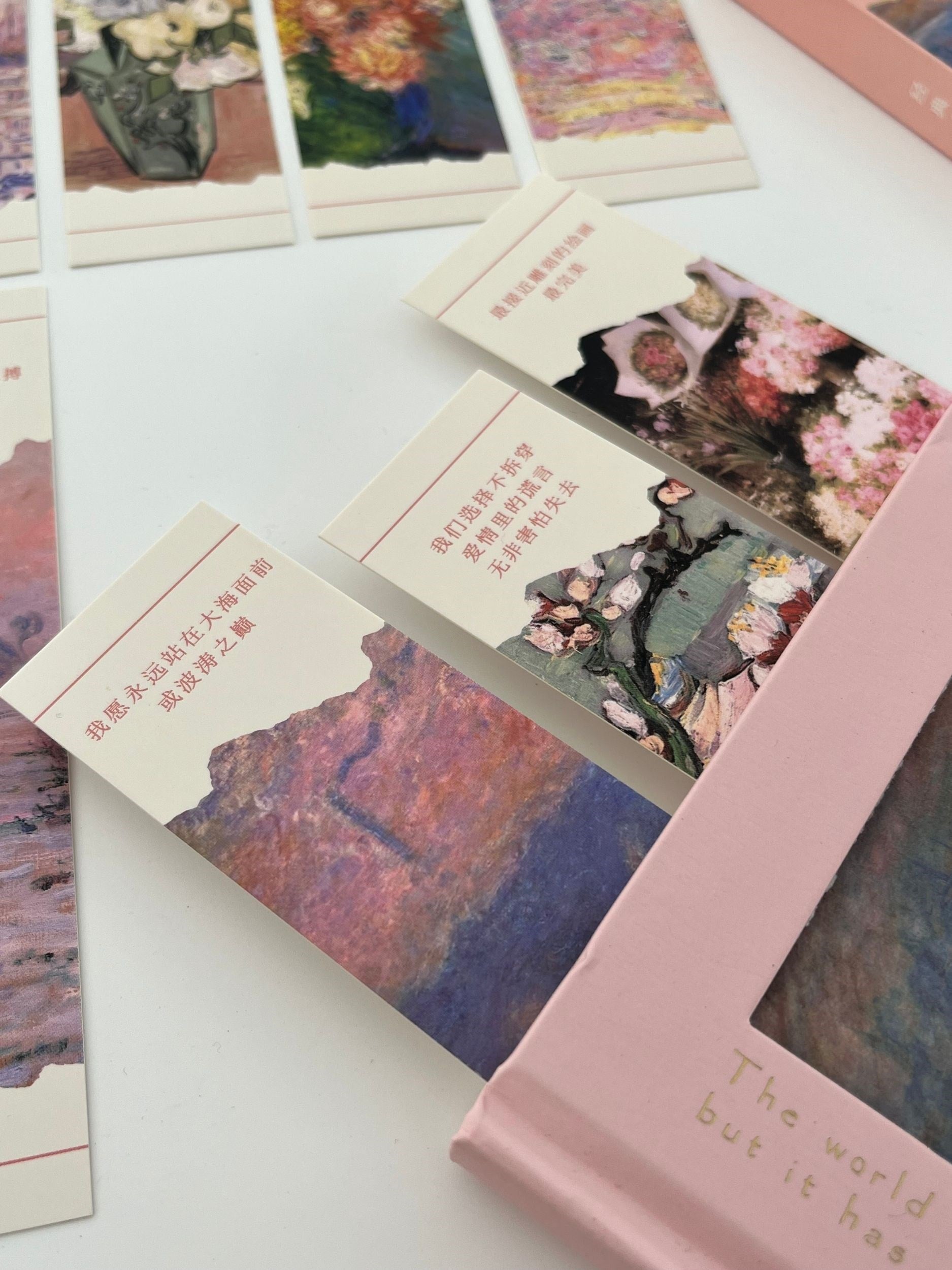 Pastel Art Collection 30’lu Klasik Tablolar Temalı Kitap Ayracı Seti / Yer İmi