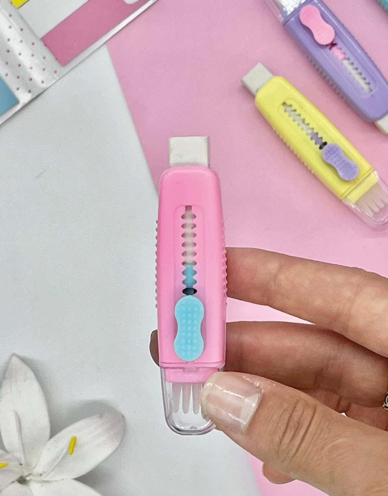 Pembe Kalem Fırça Silgi
