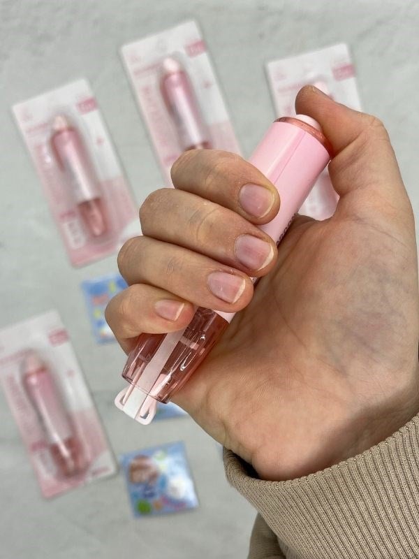 Pembe Kalem Görünümlü Klikli Daksil/ Düzeltme Şeridi/Düzeltme Bandı/Tipeks/Tipex