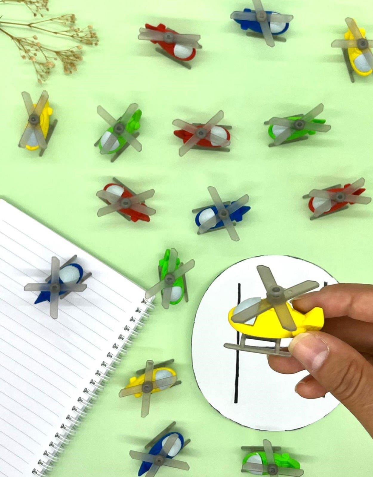 Sarı Helikopter Silgi