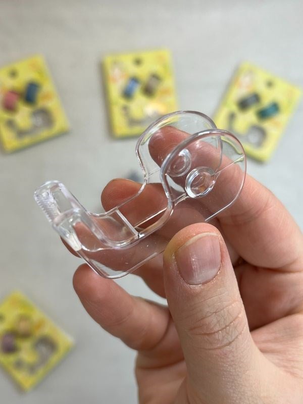 Sarı Renk 2+1 Washi Bant ve Kesim Aparatlı Mini Set/ Washi Tape / Bullet Journal
