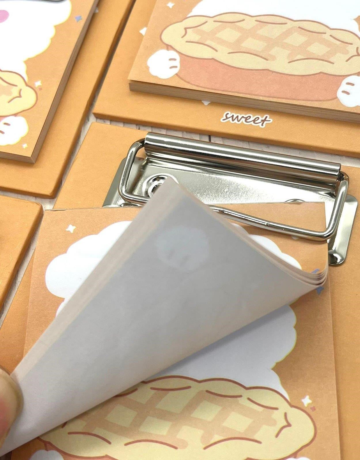 Sevimli Hayvan Desenli Sarı Yapışkanlı Sekreterlik Not Defteri/ Sticky Note / Sticker/ Post-it/  Bullet Journal