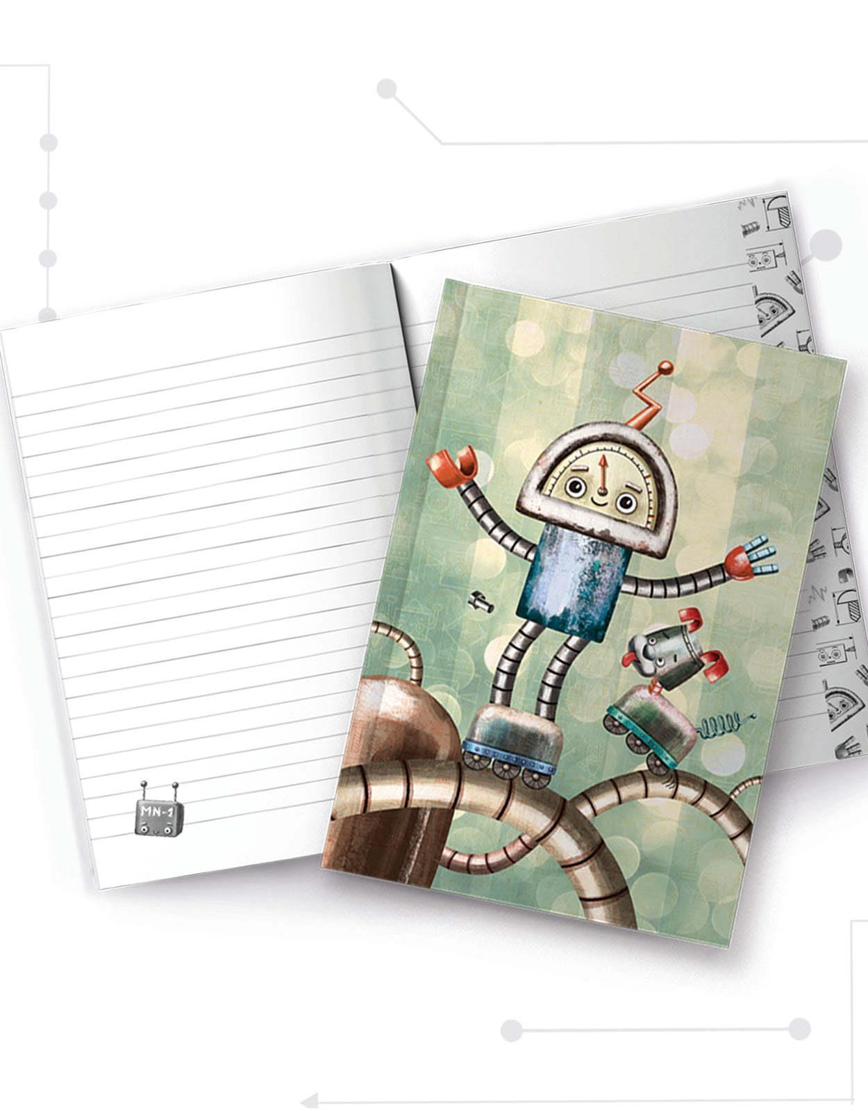 Sevimli Robot ve Köpeği Defter
