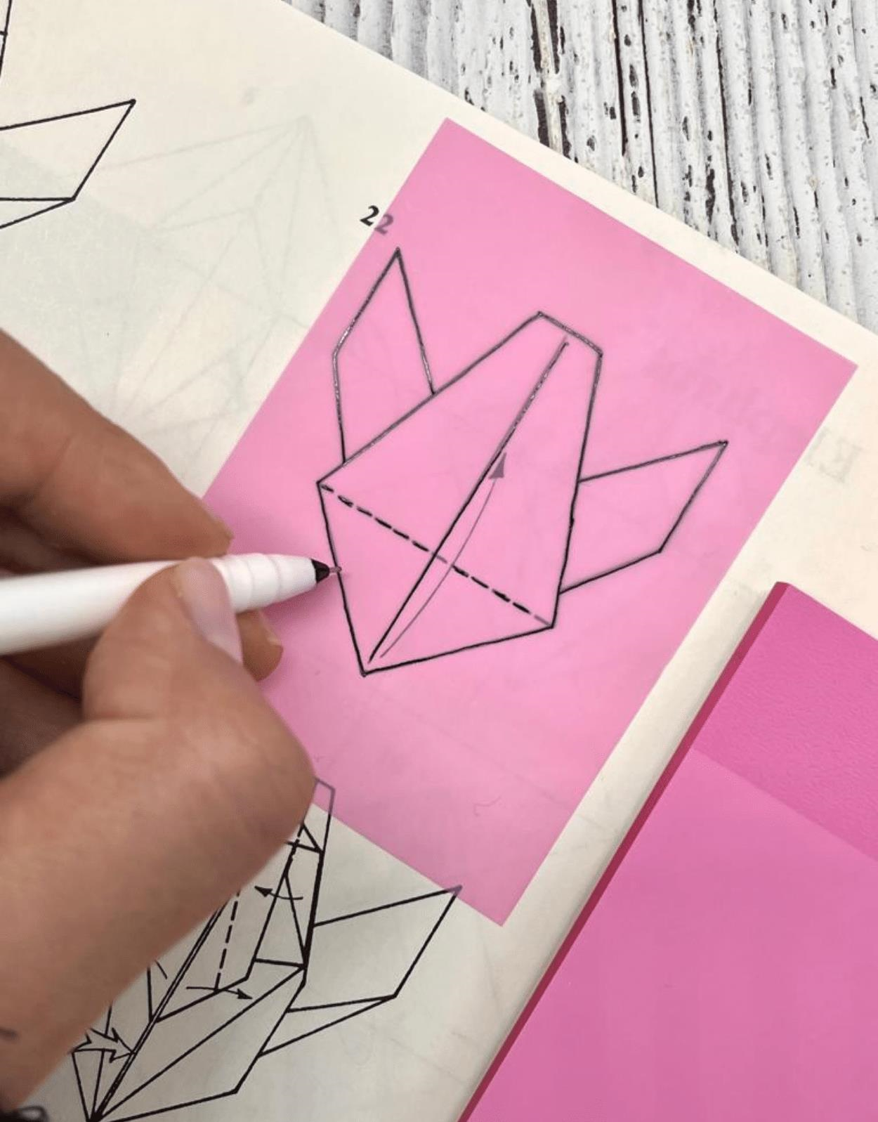 Soft Koyu Pembe Şeffaf Post-it / Transparan Sticky Note / Sticky Note / Bullet Journal