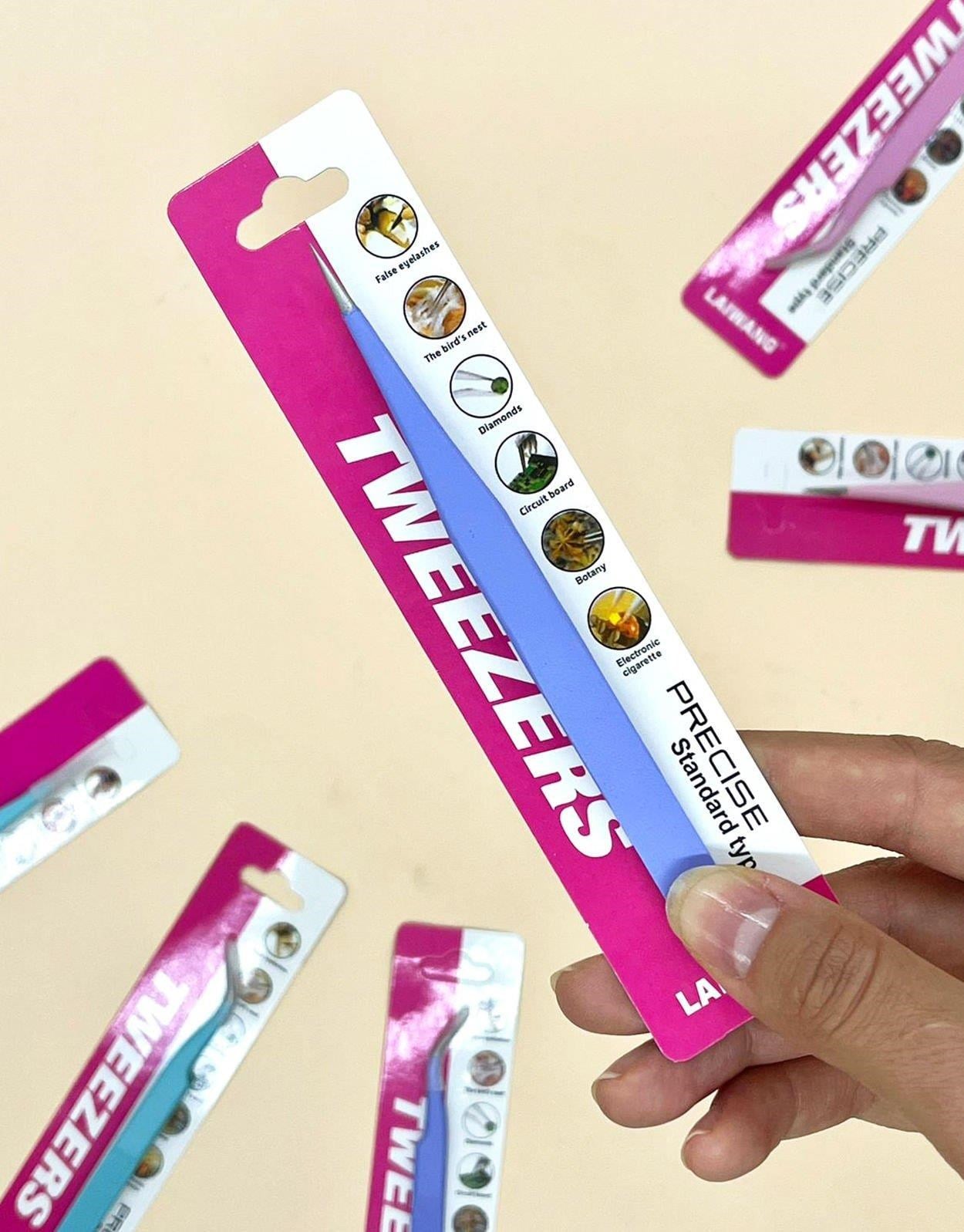 Sticker Cımbızı  Düz Uçlu Mor - Çıkartma -Washi Bant - Sticker  - Bullet Journal - Defter Süslem