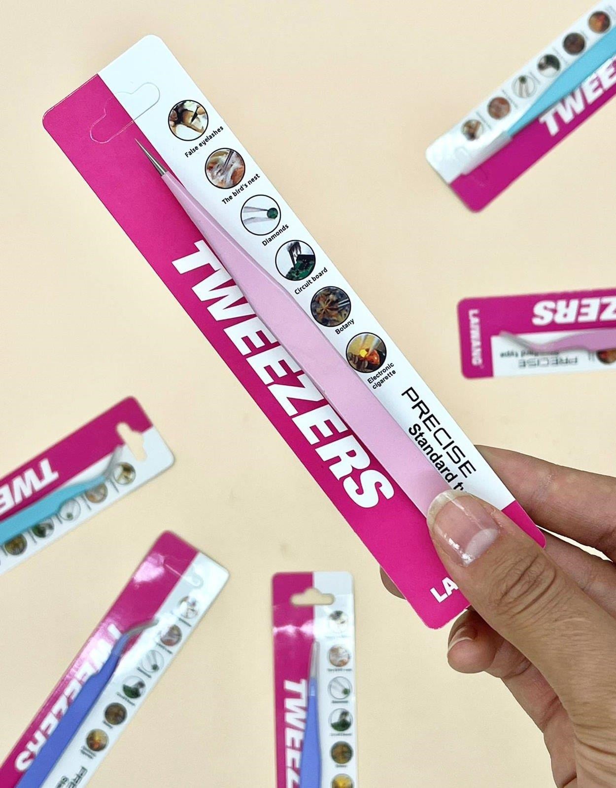 Sticker Cımbızı Düz Uçlu Pembe - Çıkartma -Washi Bant - Sticker  - Bullet Journal - Defter Süsleme