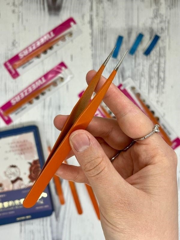 Sticker Cımbızı Düz Uçlu Turuncu/Çıkartma/Washi Bant/Sticker/ Bullet Journal/Defter Süsleme