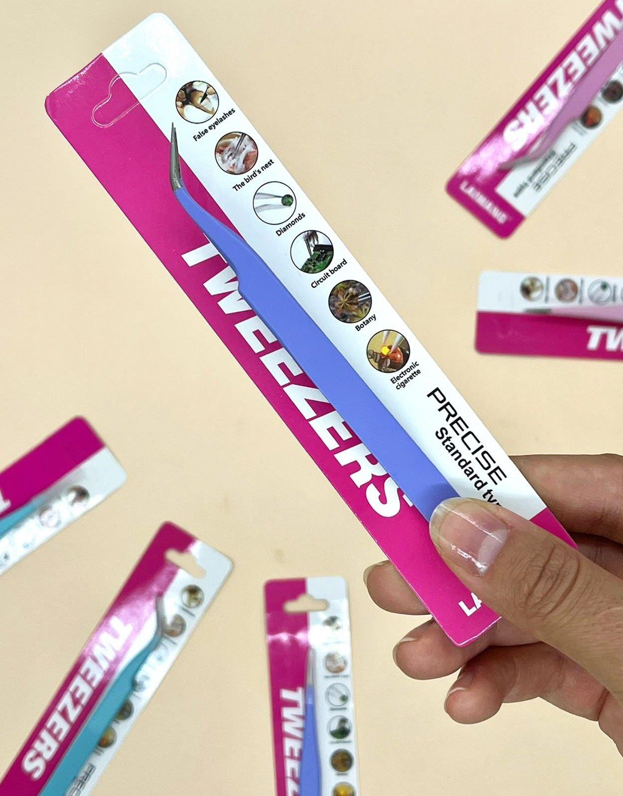Sticker Cımbızı Eğri Uçlu Mor - Çıkartma -Washi Bant - Sticker  - Bullet Journal - Defter Süsleme