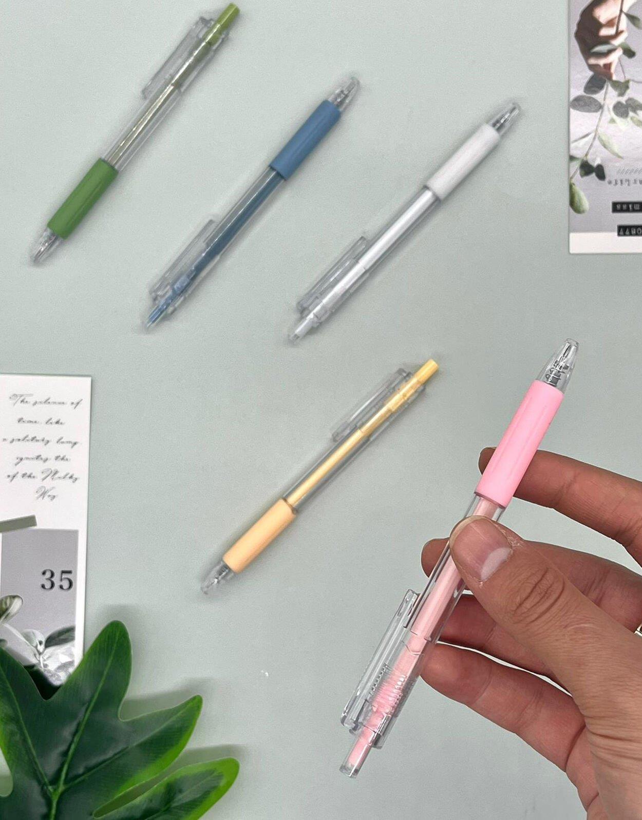 Sticker ve Washi Bant Kesen Pembe Kalem - Maket Bıçağı-Çıkartma -Washi Bant - Bullet Journal