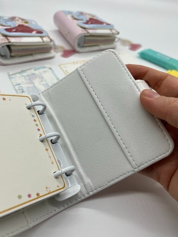 Sunflower Sevimli Kız Temalı Charmlı Mini Planlayıcı Spiralli Defter/80 Yaprak/Mıknatıslı Ajanda