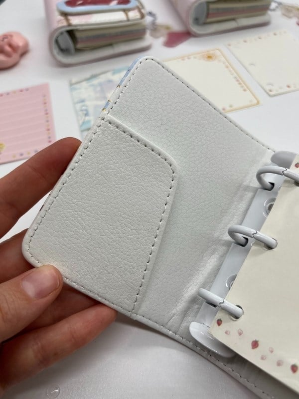 Sunflower Sevimli Kız Temalı Charmlı Mini Planlayıcı Spiralli Defter/80 Yaprak/Mıknatıslı Ajanda