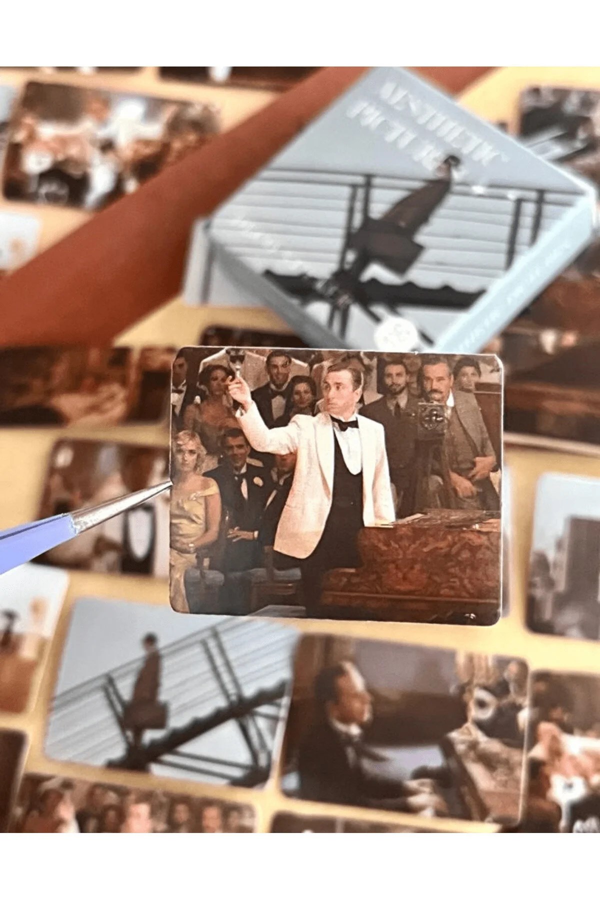 The Legend Of 1900 Filmi Kutu Sticker/Bullet Journal/Defter Süsleme/Çıkartma / Scrapbook/ Retro/Baba