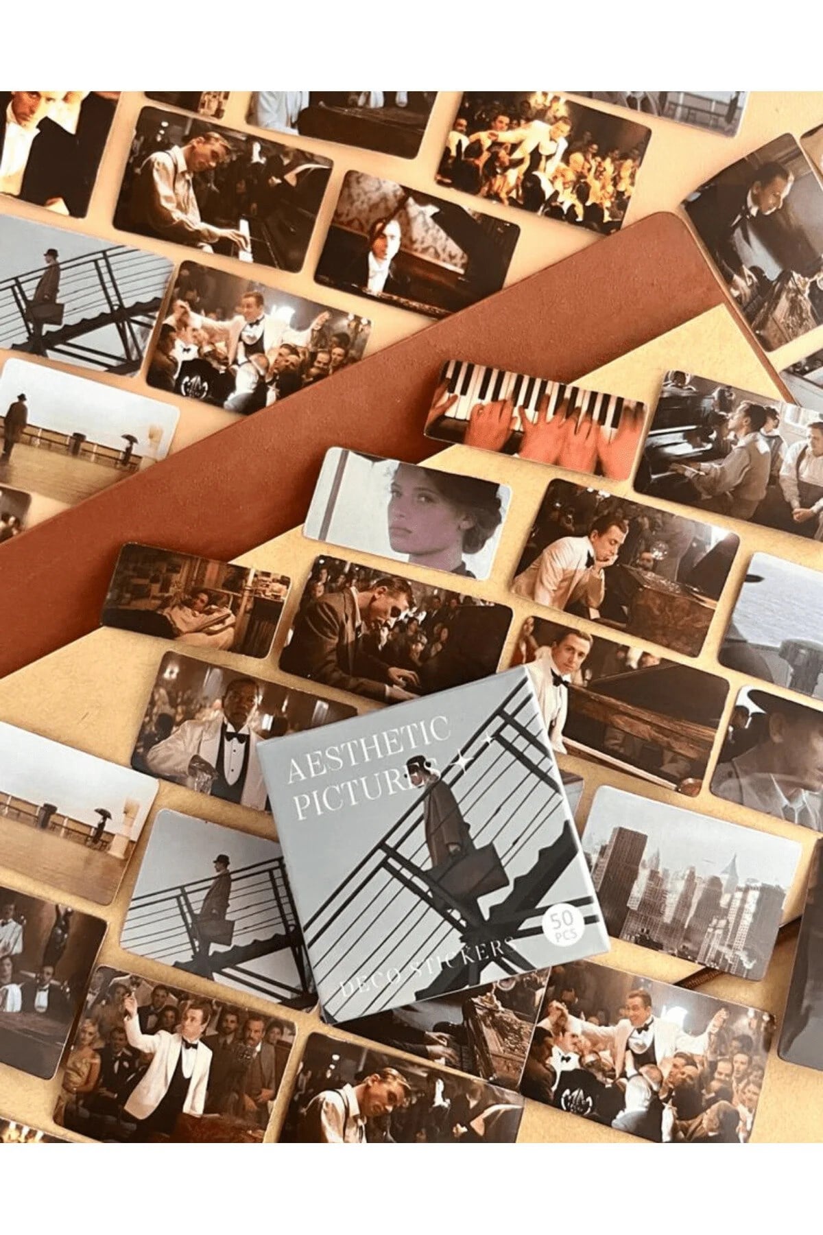 The Legend Of 1900 Filmi Kutu Sticker/Bullet Journal/Defter Süsleme/Çıkartma / Scrapbook/ Retro/Baba