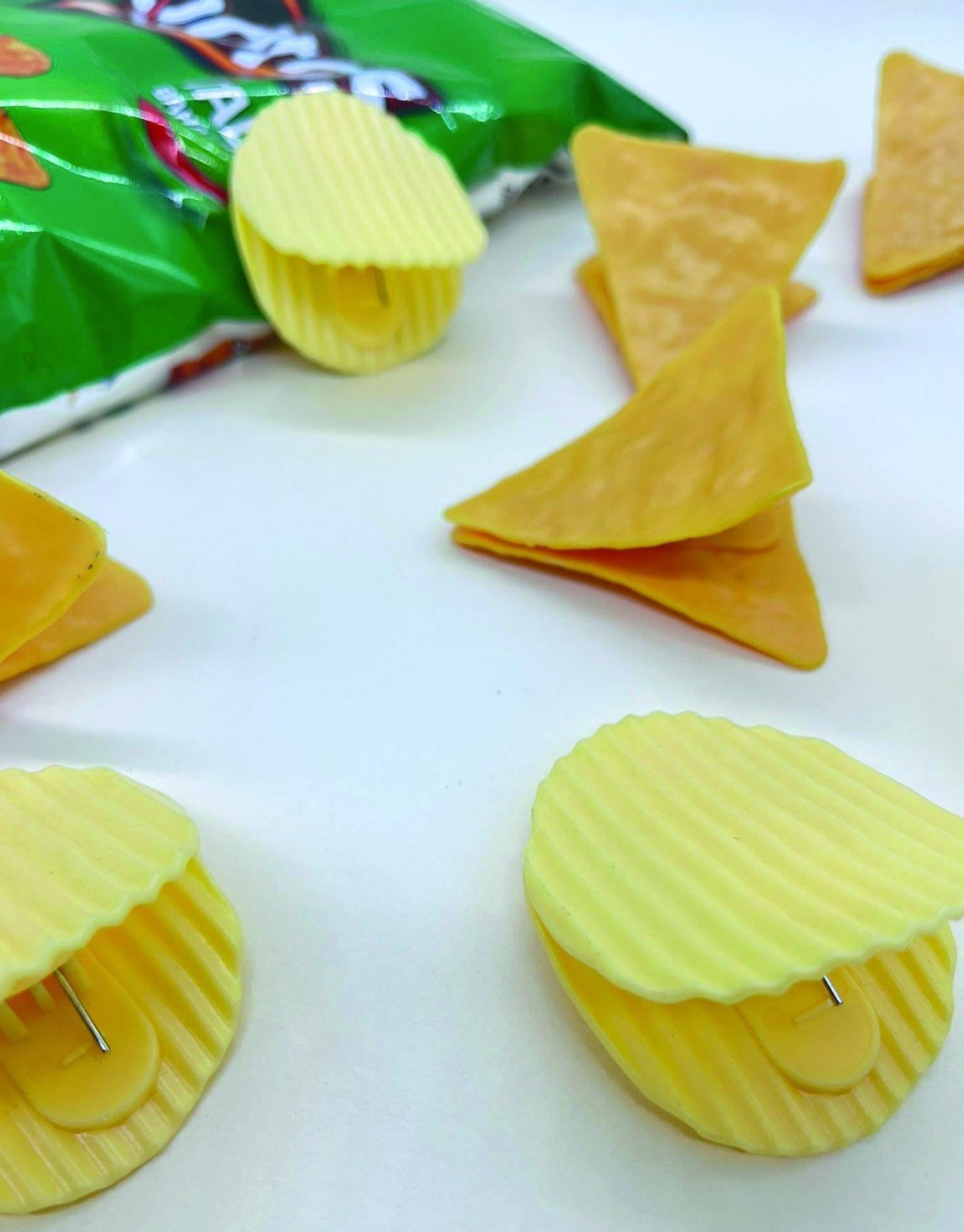 Üçgen Cips Ataş - Klips