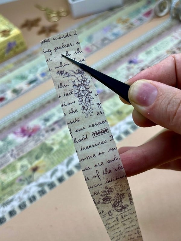 Vintage Botanik Temalı 20’li Washibant Seti-Wilderness Remains Serisi (20*2m)/Masking Tape/Desenli Bant