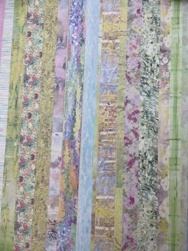 Vintage Doğa Temalı 20’li Washibant Set The Silence In The Painting Serisi (20*2m) Masking  Tape/Desenli Bant 