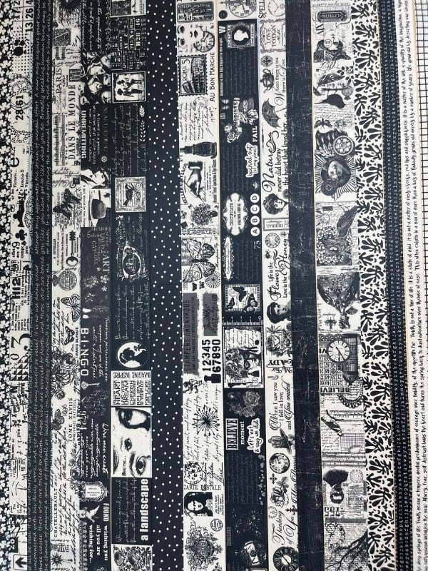 Vintage Siyah Beyaz Temalı 20’li Washi Bant Black & White Memory/ Fleeting Monologue Serisi (20*2m) Masking  Tape/Desenli Bant 