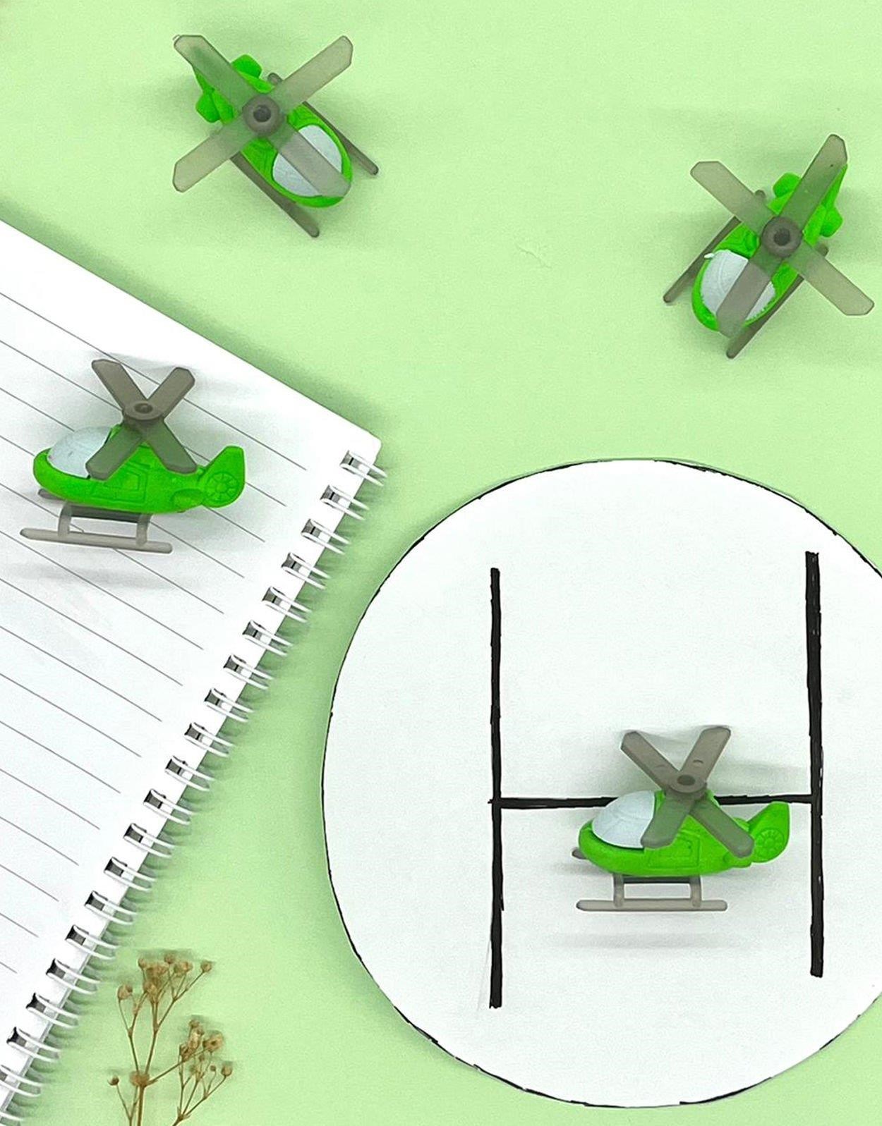 Yeşil Helikopter Silgi