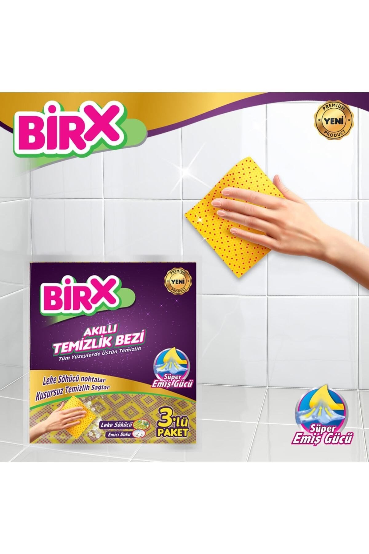 Birx Akıllı Temizlik Bezi (9 adet)