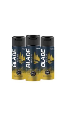 Blade Deep Chill Erkek Deodorant 150 ml (3 adet)