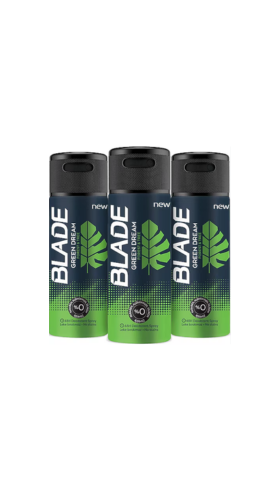 Blade Green Dream Erkek Deodorant 150 ml (3 adet)