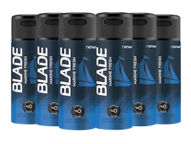 Blade Marine Fresh Erkek Deodorant 150 ml (6 adet)