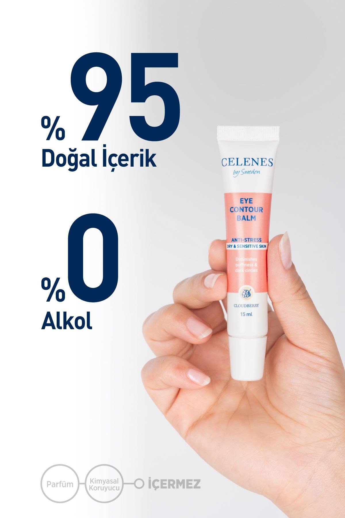 Celenes By Sweden Cloudberry Göz Çevresi Bakım Kremi 15 ml  