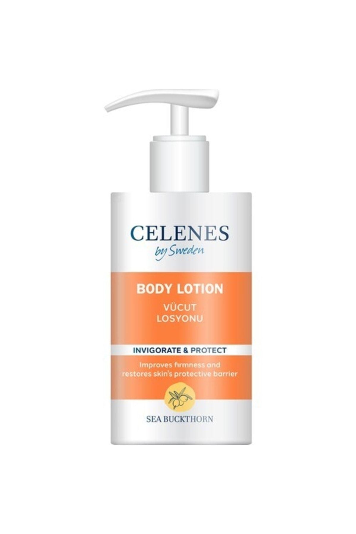 Celenes By Sweden Sea Buckthorn Vücut Losyonu Tüm Cilt Tipleri 200 ml  
