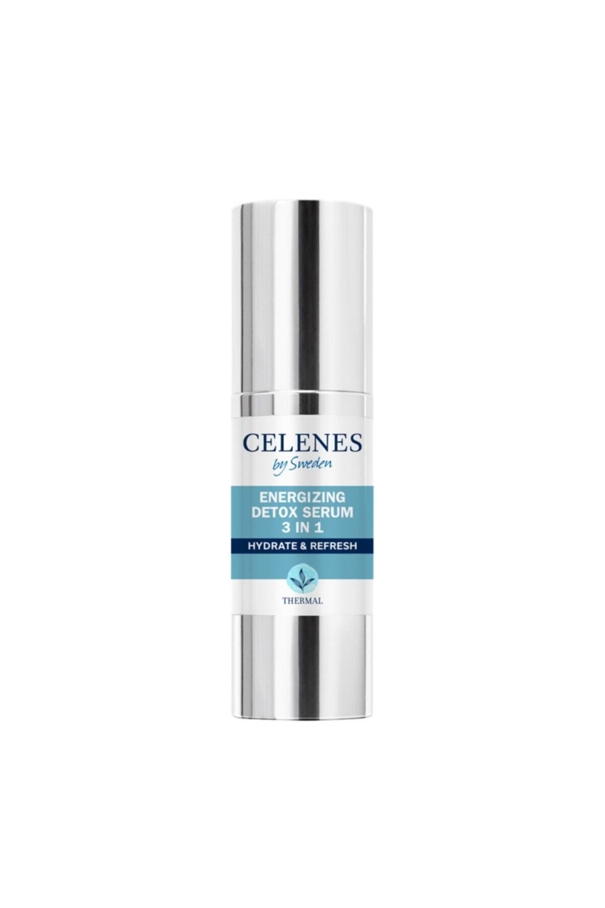 Celenes By Sweden Thermal 3'ü 1 Arada Nemlendirici Canlandırıcı Detox Etkili Serum 30 ml  