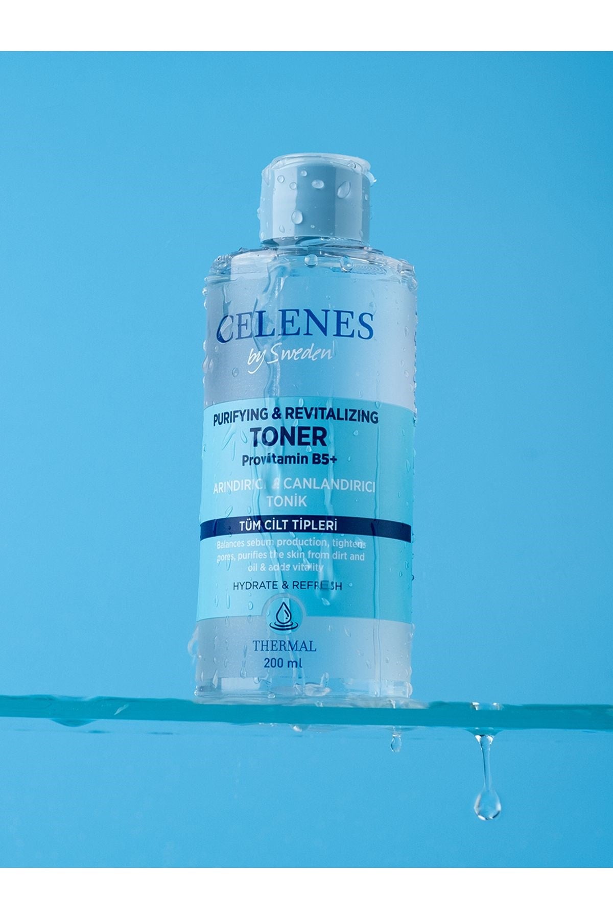 Celenes By Sweden Thermal Arındırıcı & Canlandırıcı Tonik 200 ml  
