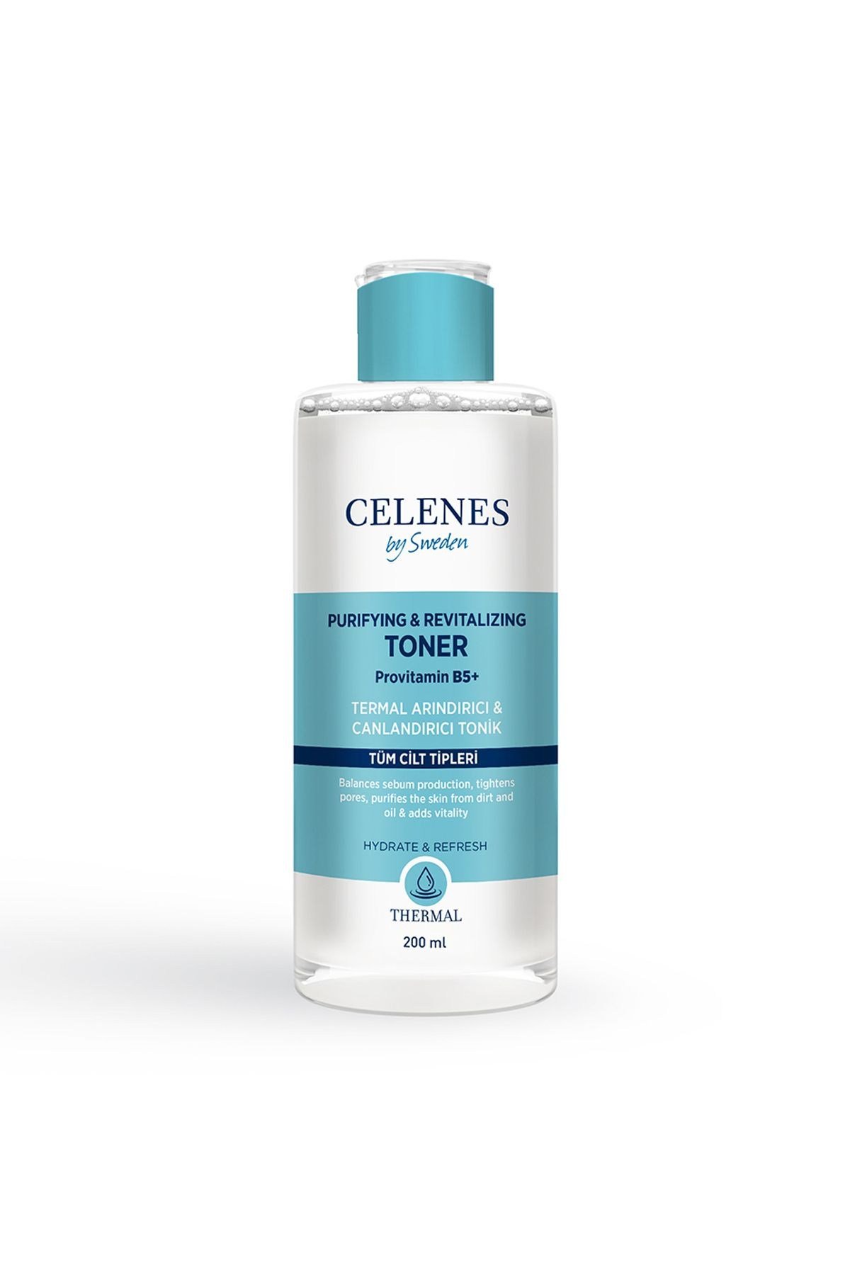 Celenes By Sweden Thermal Arındırıcı & Canlandırıcı Tonik 200 ml  