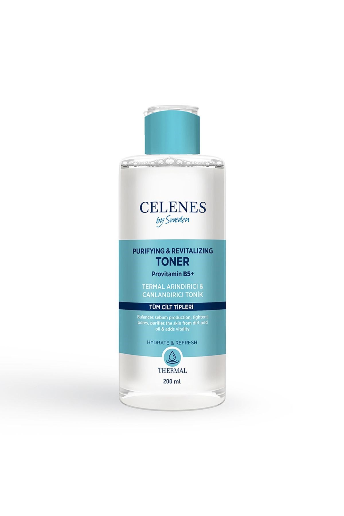 Celenes By Sweden Thermal Arındırıcı & Canlandırıcı Tonik 200 ml  