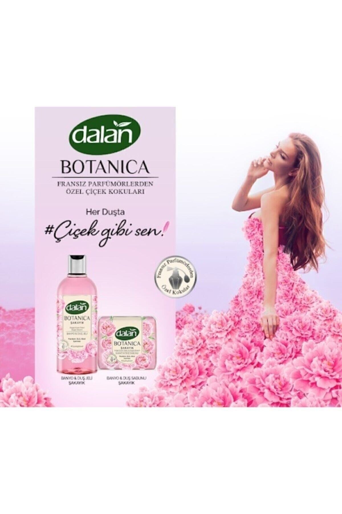 Dalan Botanica Şakayık Banyo & Duş Jeli 500 ml (2 Adet)