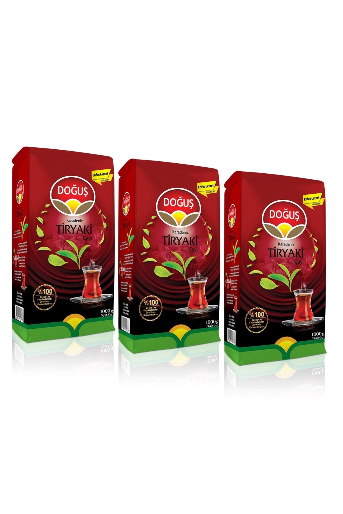 Doğuş Karadeniz Tiryaki Çay 1 kg (3 adet)