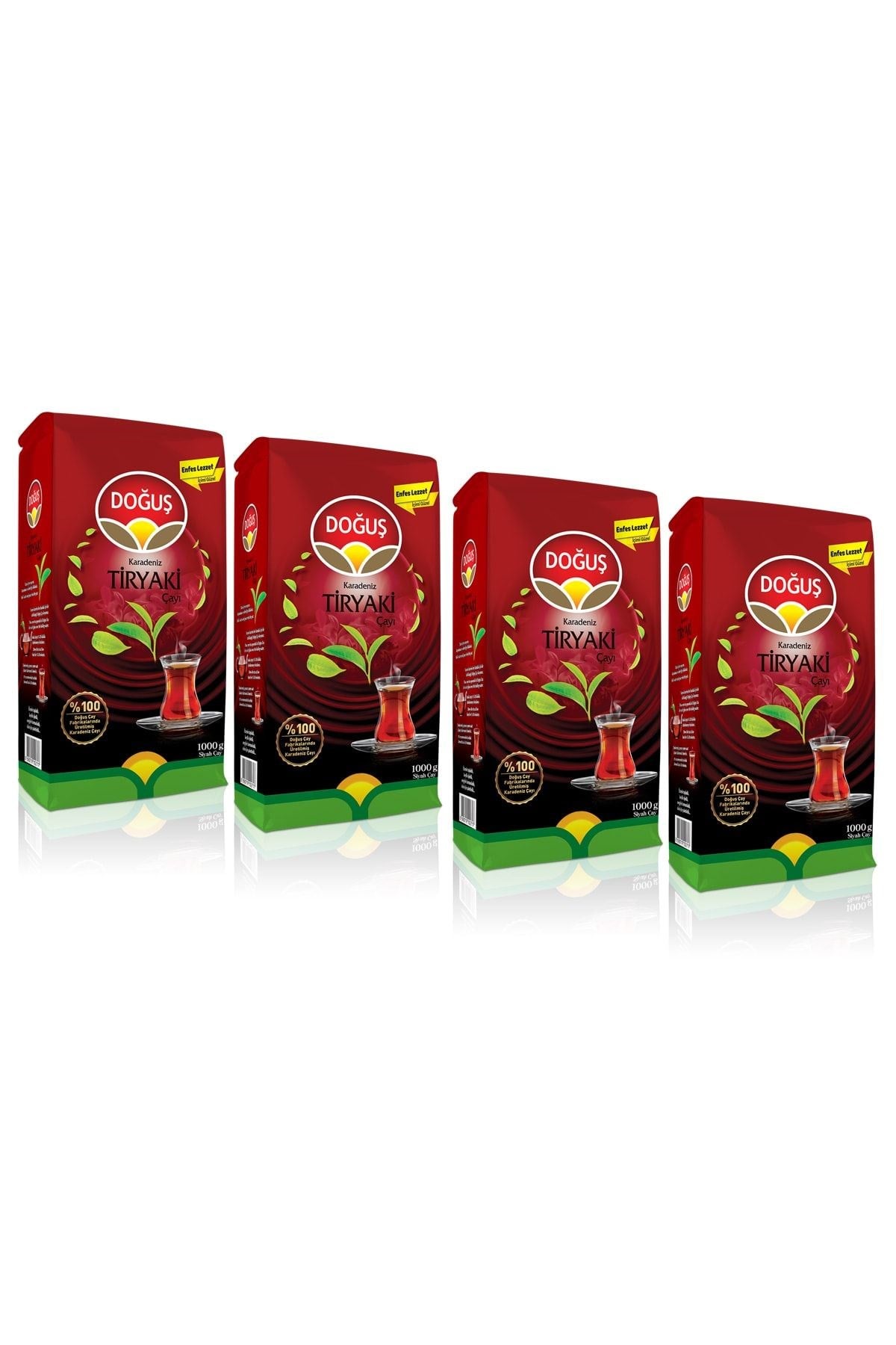 Doğuş Karadeniz Tiryaki Çay 1 kg (4 adet)