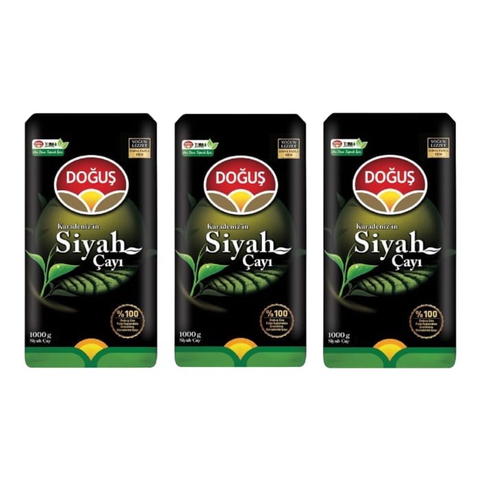 Doğuş Siyah Çay 1 kg (3 adet)