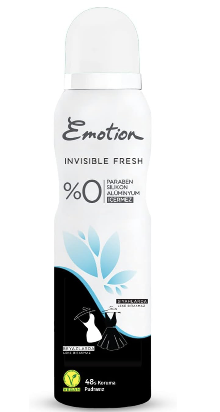 Emotion Invisible Fresh Kadın Deodorant 150 ml  