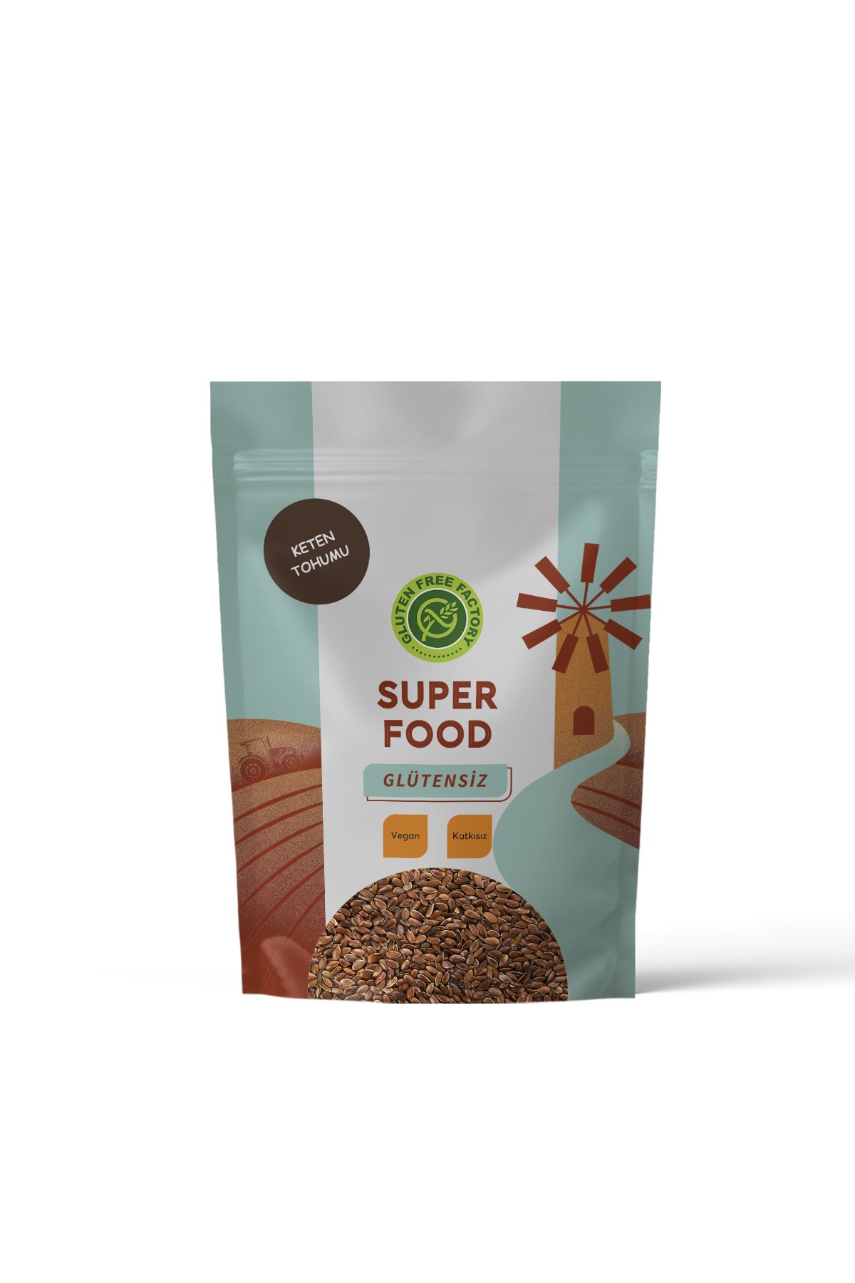 Glütensiz Fabrika Keten Tohumu 1 kg