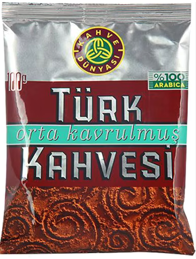 Kahve Dünyası Orta Kavrulmuş Türk Kahvesi 100 g  