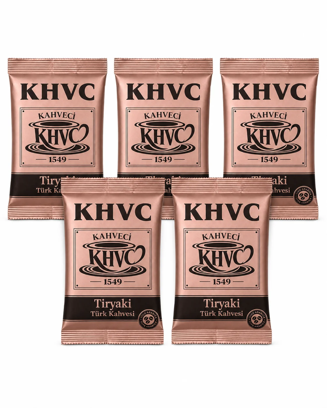 KHVC Kahveci 1549 Türk Kahvesi 75 g (5 adet)