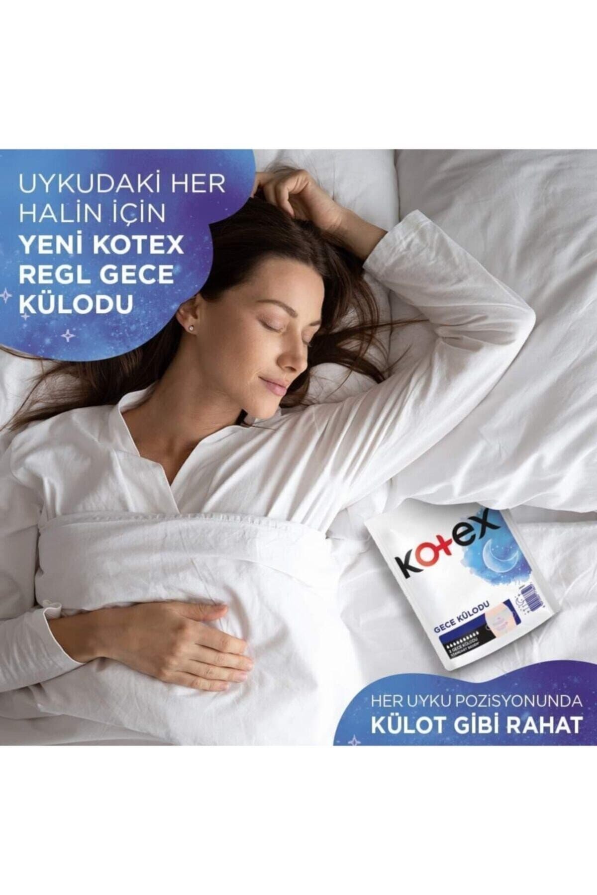 Kotex Regl Gece Külodu 2'li (3 paket)